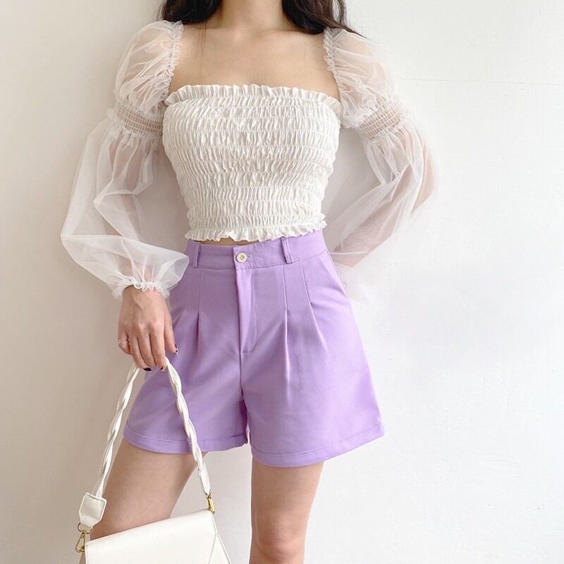 QUẦN SHORTS GẬP GẦU MÙA HÈ SIÊU ĐẸP.