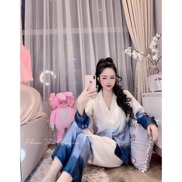 BỘ LỤA LATIN LOANG XANH THIẾT KẾ