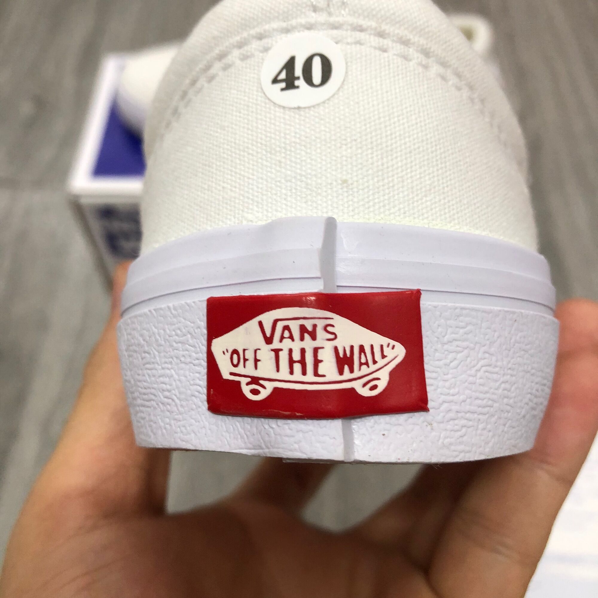 Giầy Vans Old shool Trắng