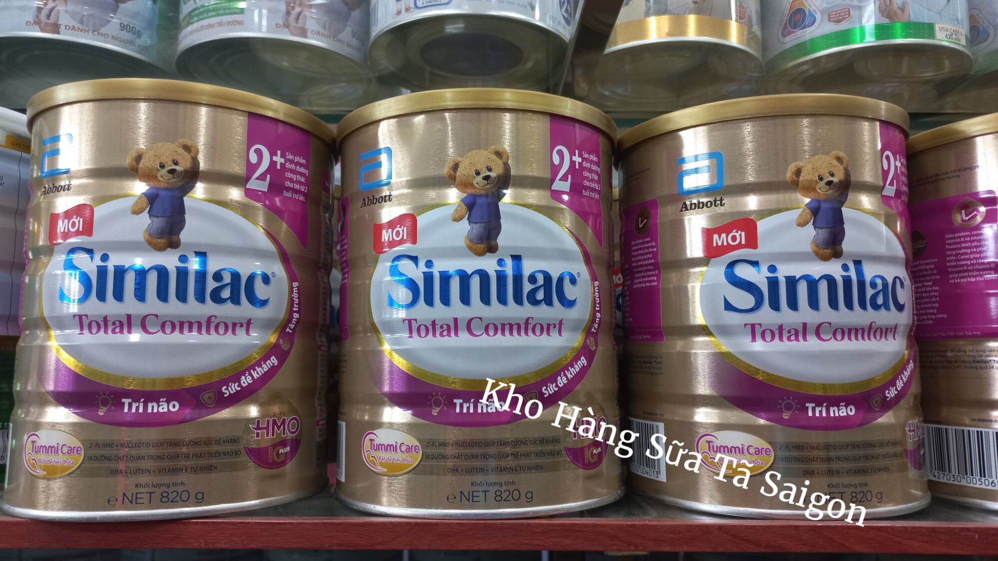 Sữa Similac Total Comfort, Lon 820g của Abbott, Date xa