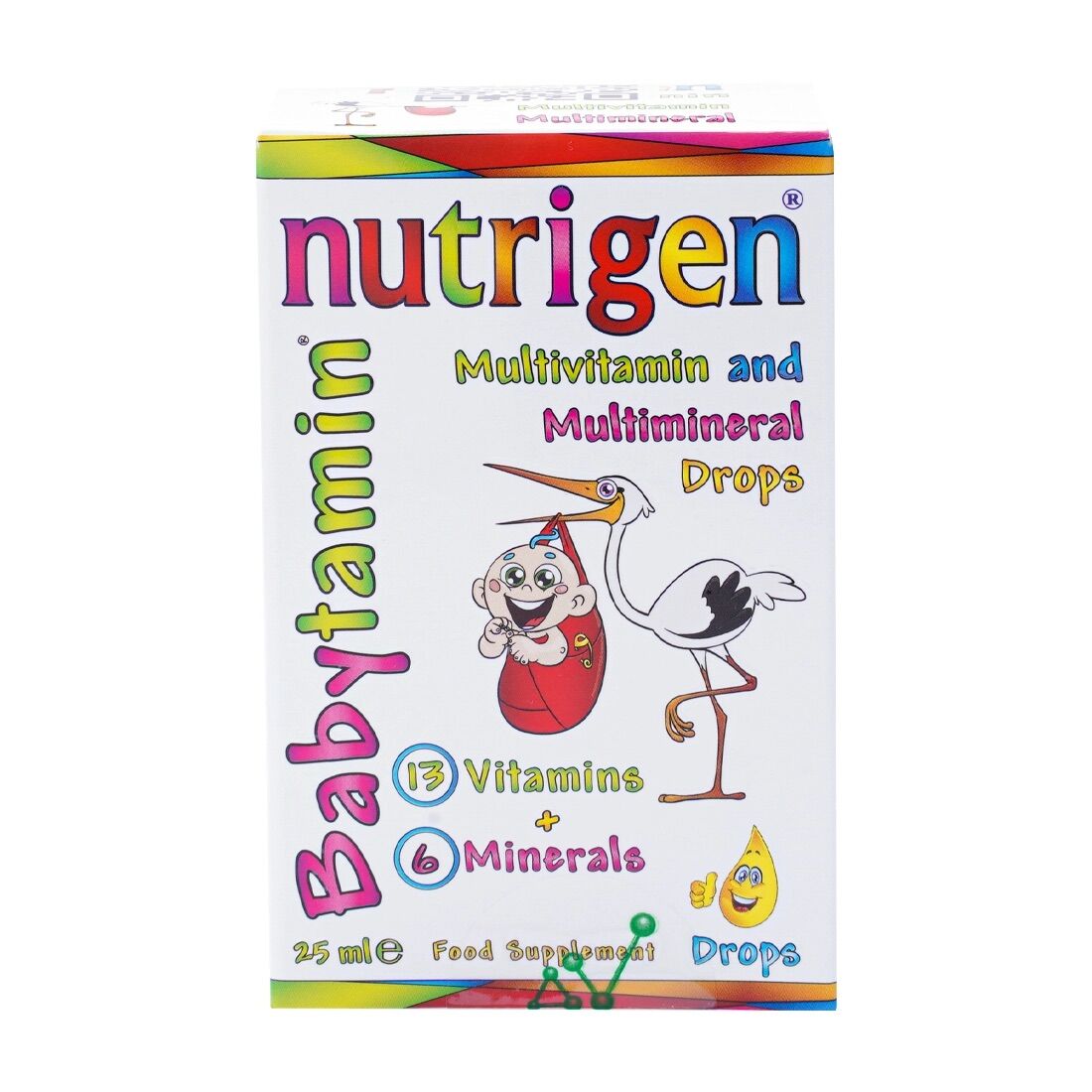 Thực phẩm bảo vệ sức khỏe Nutrigen Babytamin 25ml