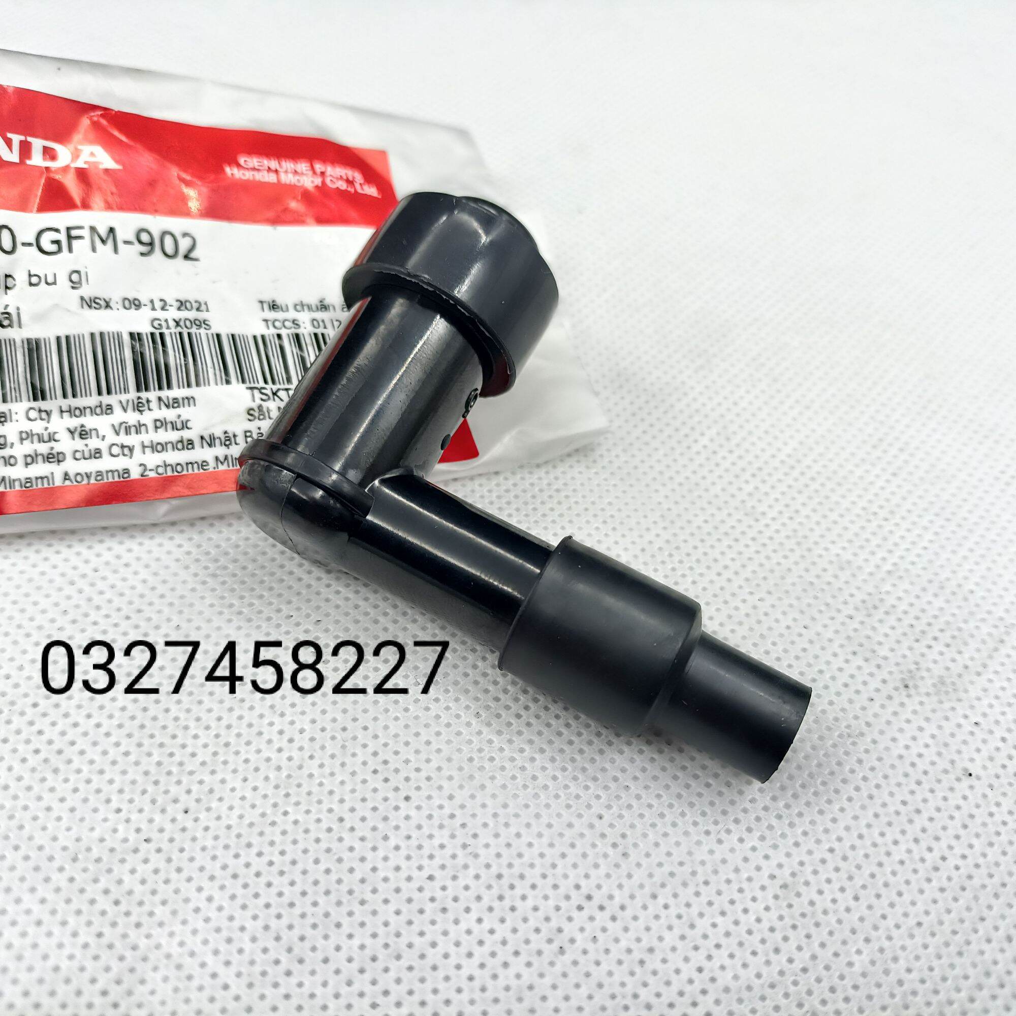 Đầu nắp chụp bugi xe DREAM, WAVE, FUTURE... zin honda..