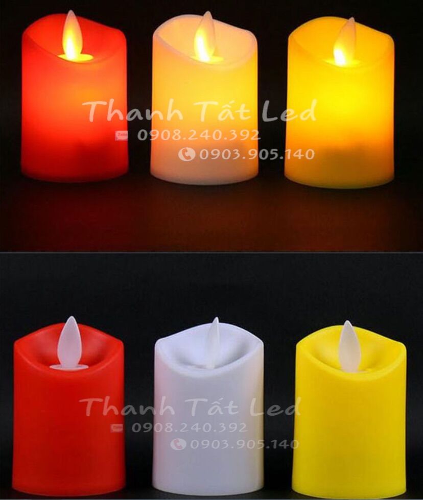 Nến điện tử tim lắc cao cấp (ĐÃ KÈM PIN)