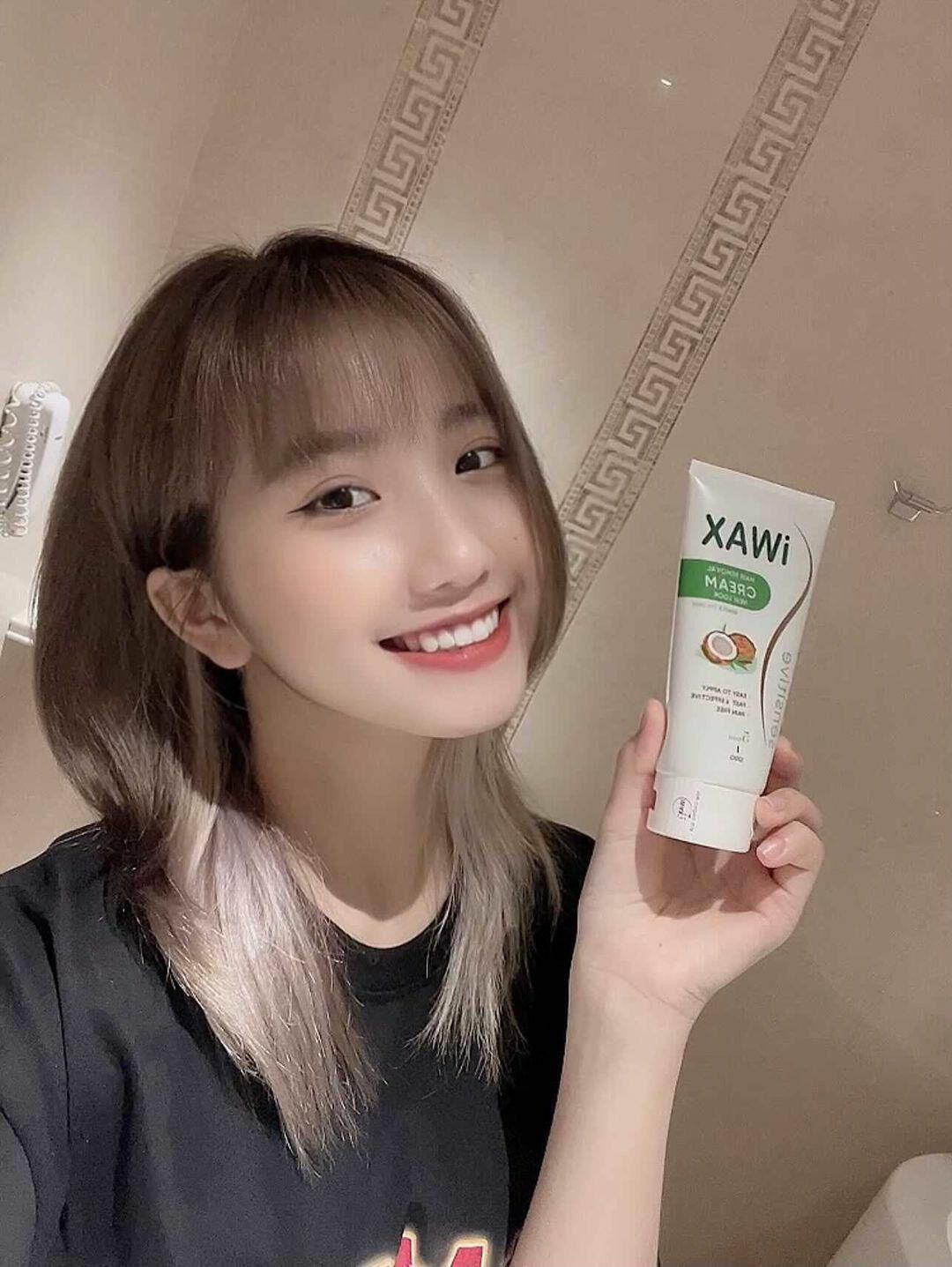 Kem tẩy lông toàn thân iwax 150ml hương trà xanh dừa