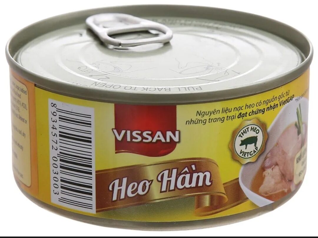 4 hộp heo hầm vissan 150g