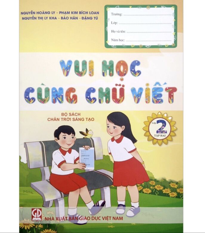 Vui học cùng chữ viết lớp lớp 2 - tập 2