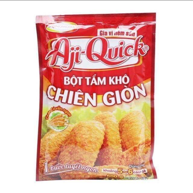CB 5 Bột chiên Gà giòn chuyên dụng Ajiquick túi 42G