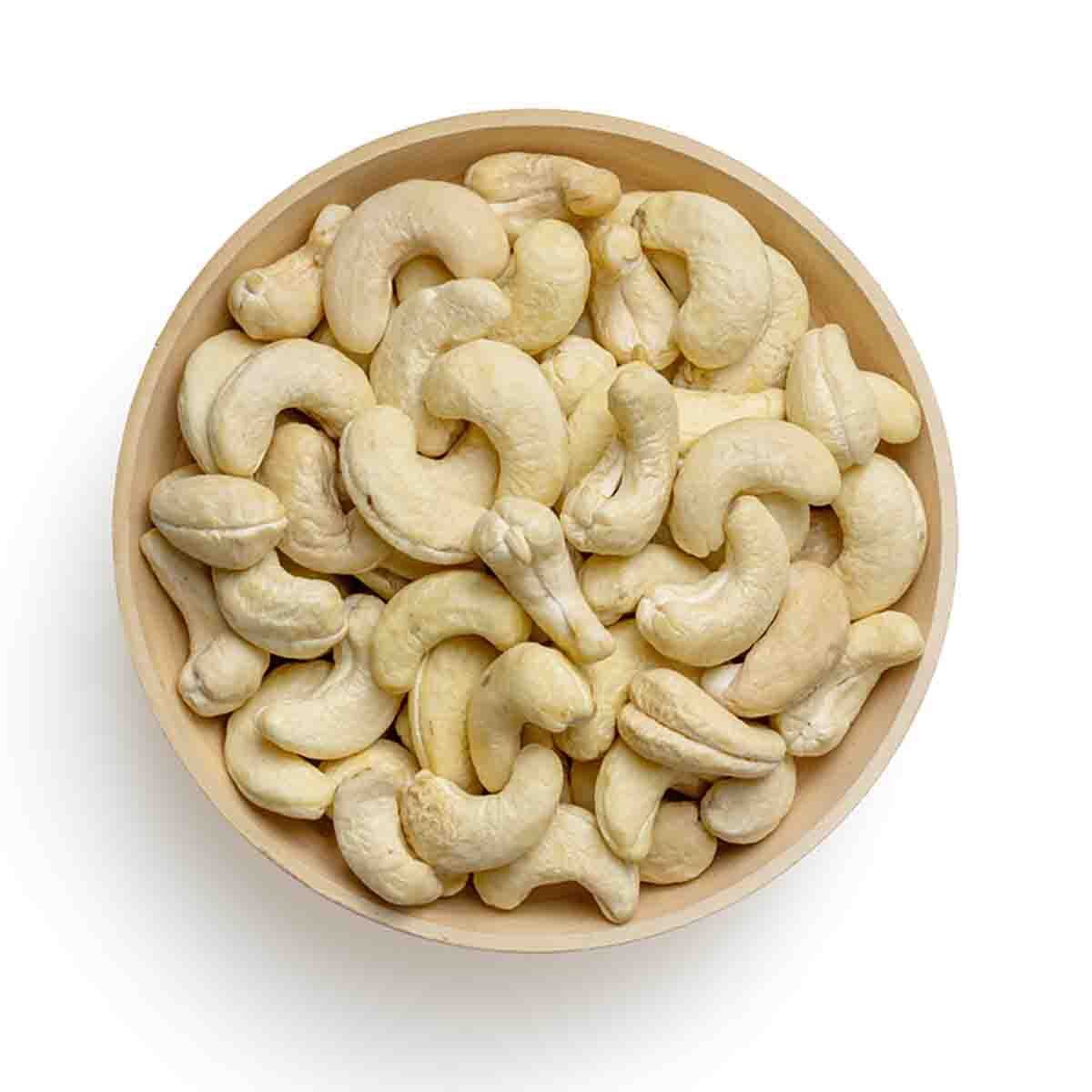 Raw full cashew nuts - nhân hạt điều nguyên 500g