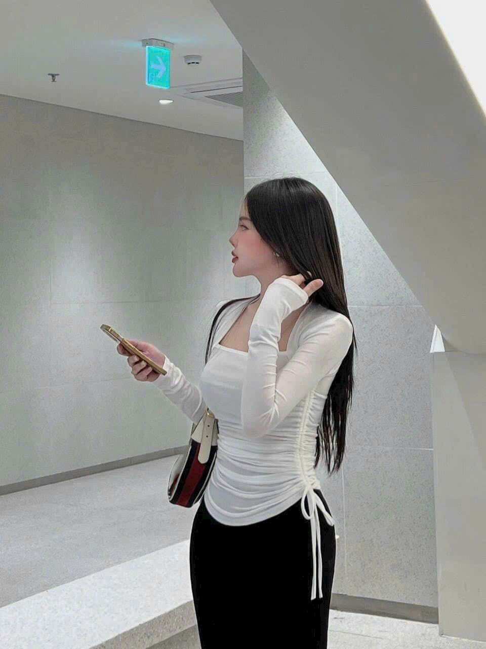 Áo kiểu rút dây hàng đẹp