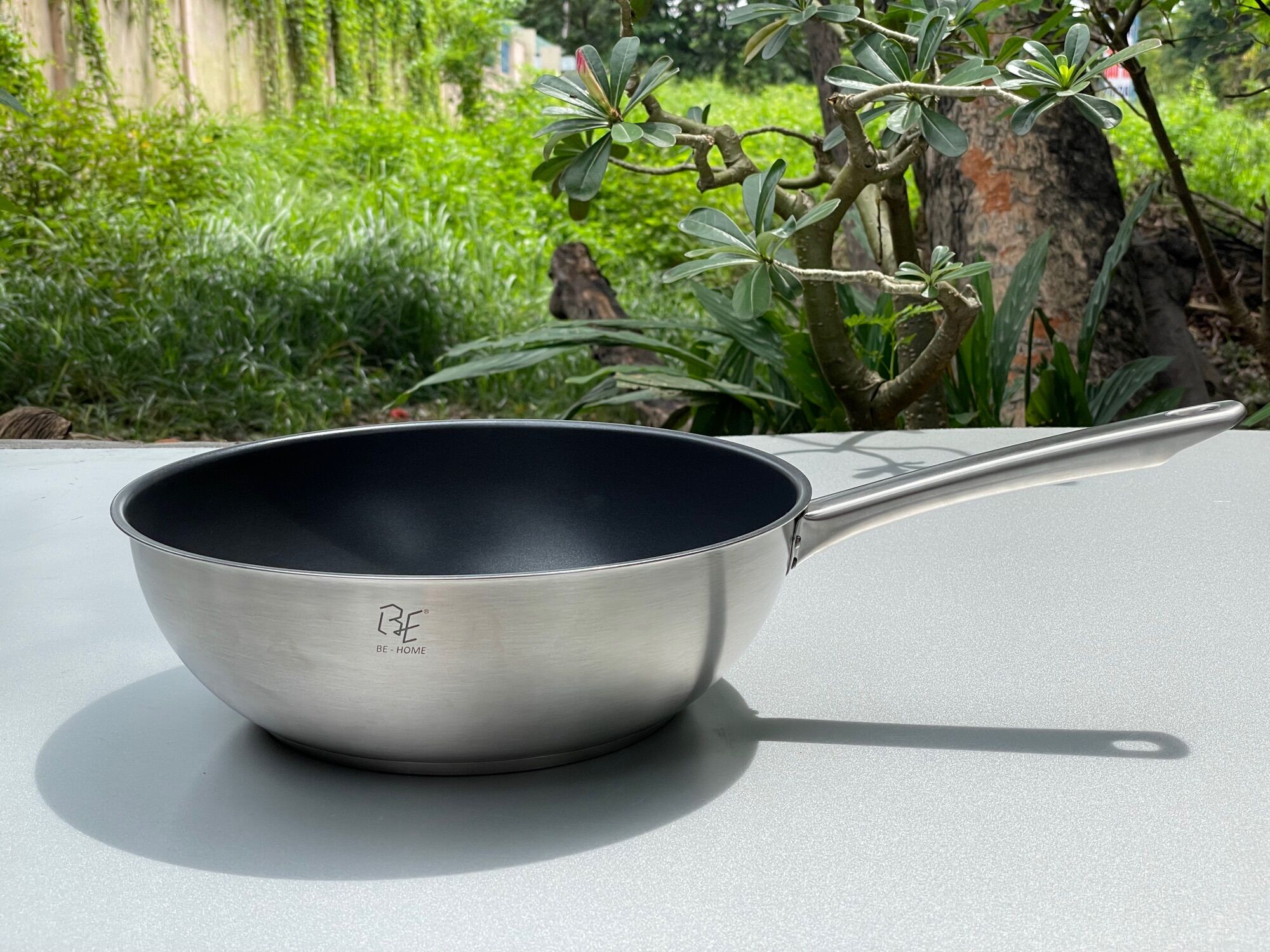 Chảo be-home 28cm inox 304 cao cấp