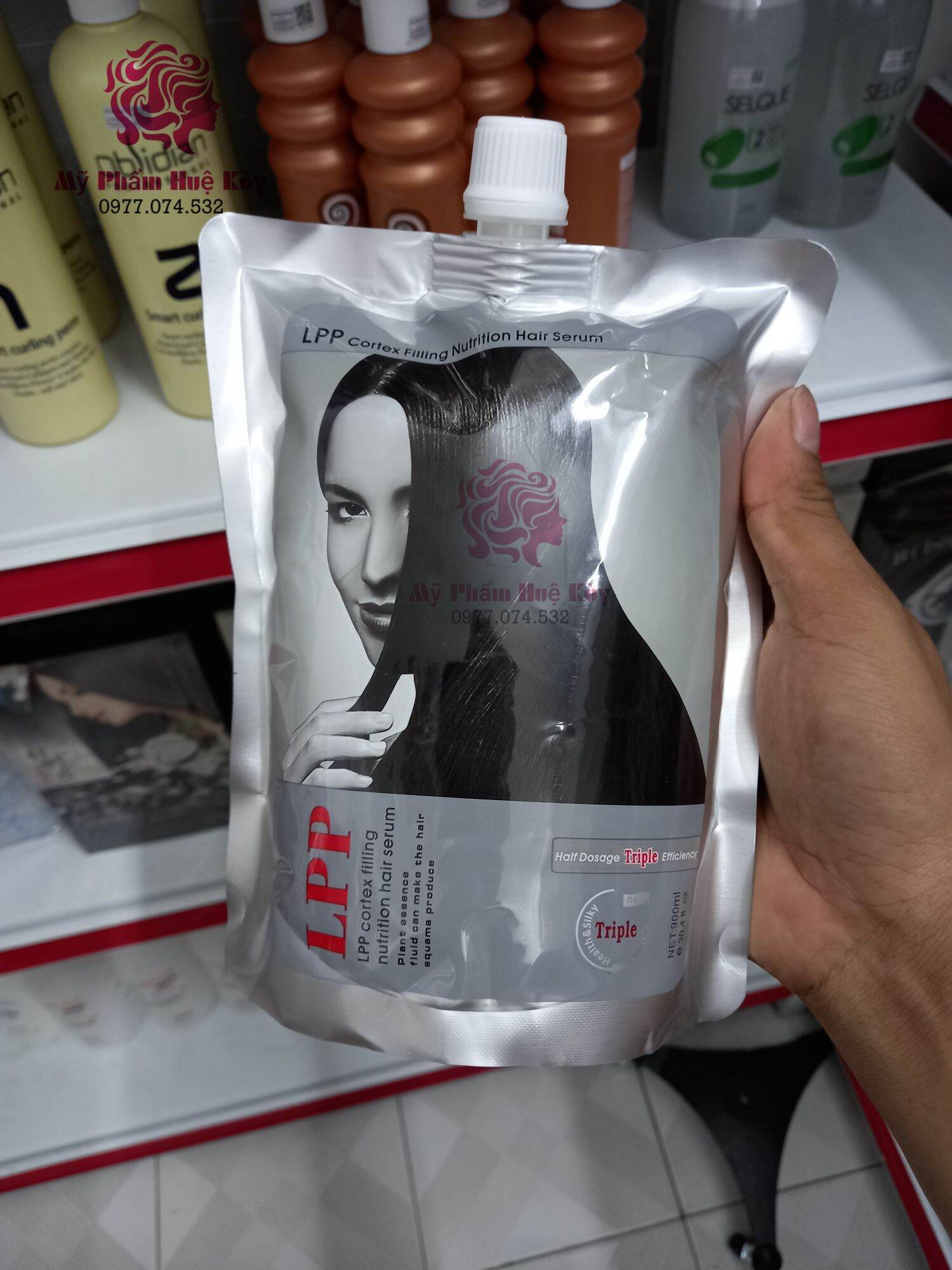 Hấp, Ủ, Phục Hồi Tóc LPP 450~900ml