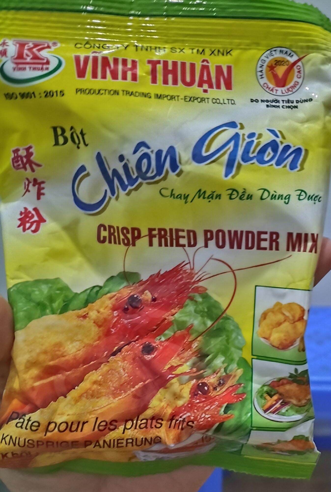 Bột chiên giòn vĩnh thuận