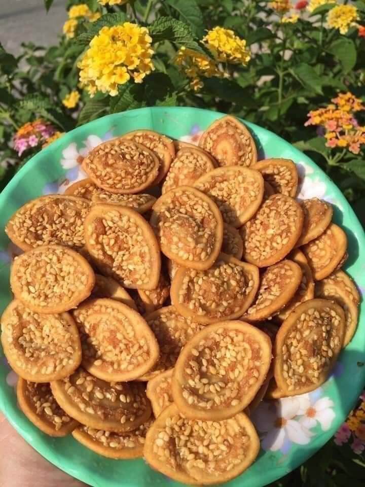 Bánh tai heo mè nước cốt dừa  500g
