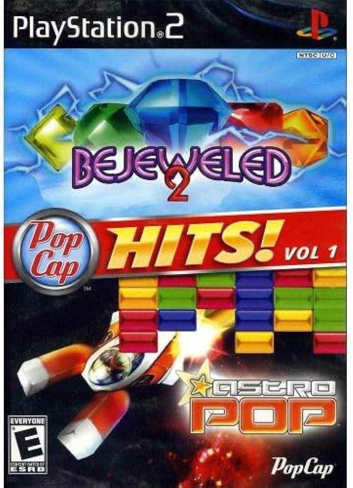 đĩa game ps2 pop cap phần 1 ( game xếp kim cương )