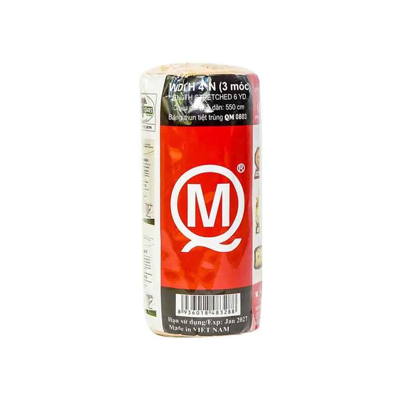 Băng thun y tế Quang Mậu (1 móc, 2 móc, 3 móc, 4 móc - màu da)