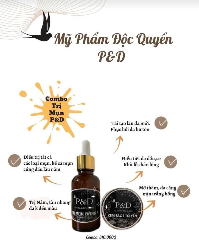 COMBO TÁI TẠO ĐÔNG Y P&D