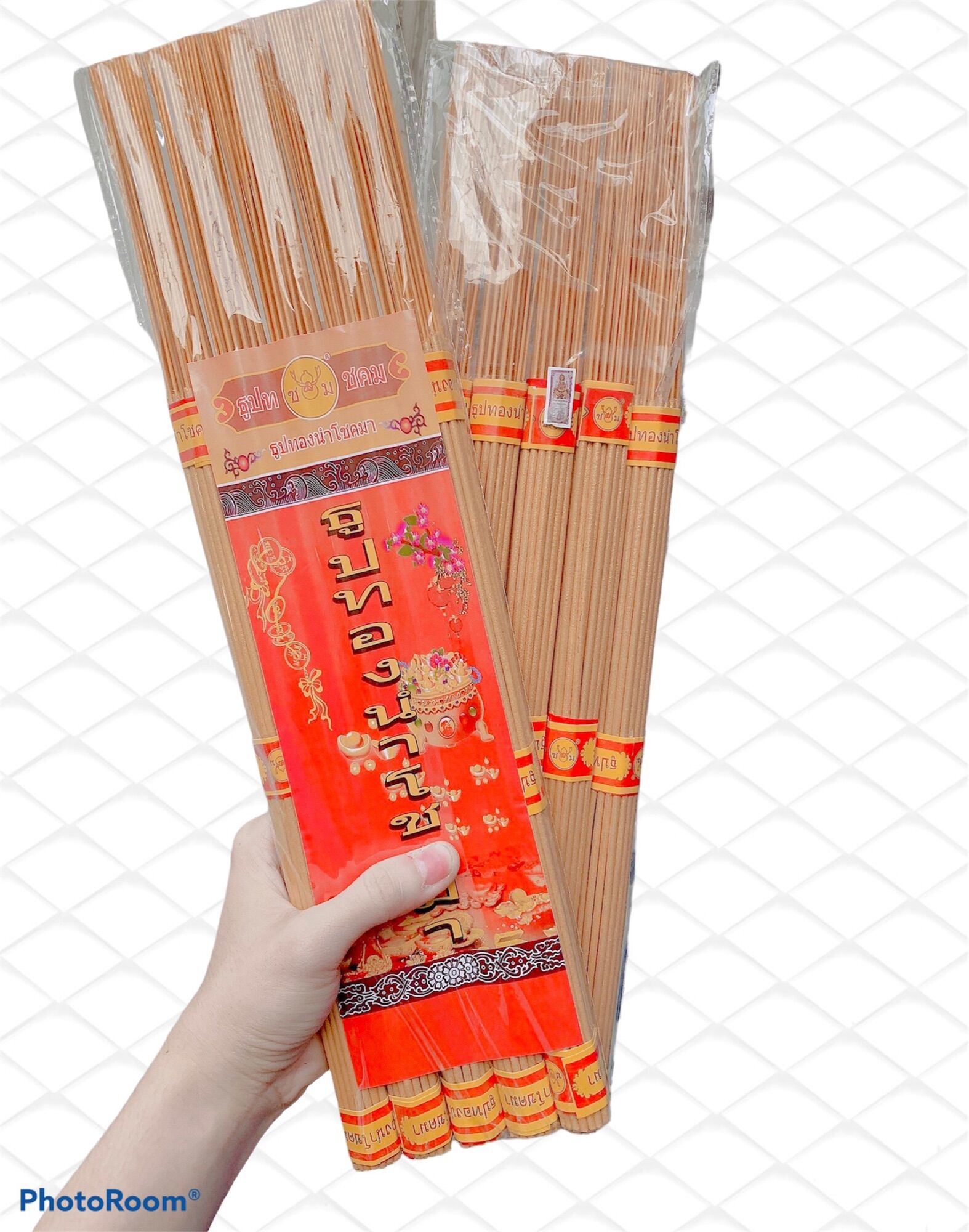Set 5 bó nhang thần tài 180 cây thái lan