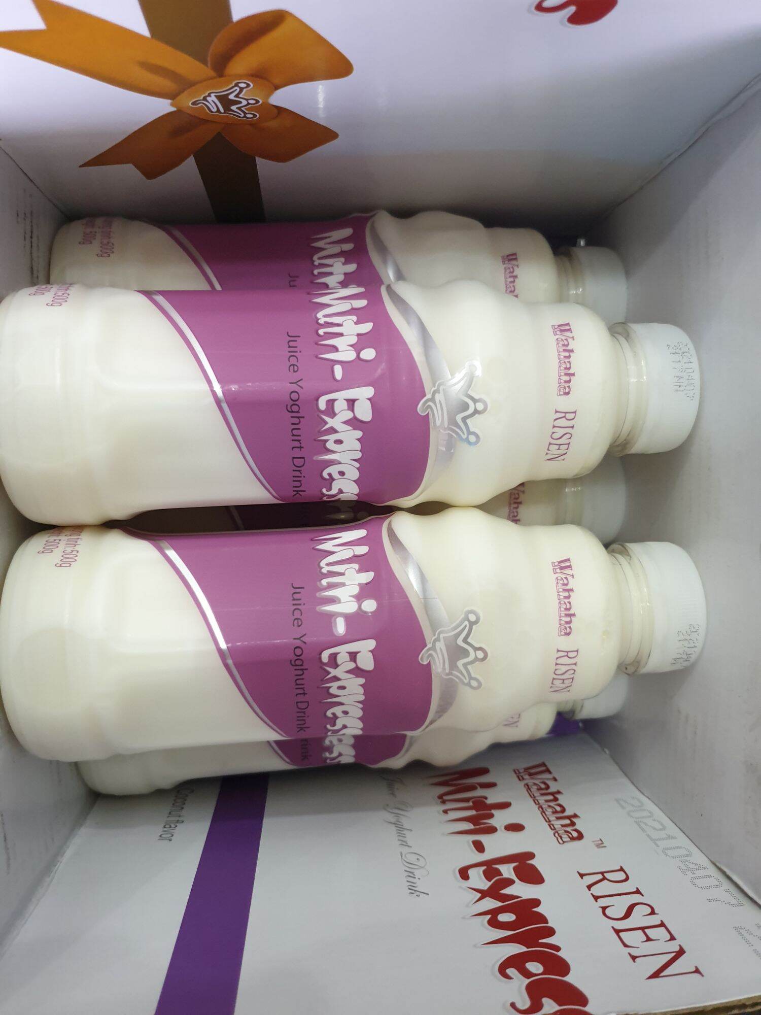 [HCM]Combo 5 chai nước sữa chua uống hoa quả Risen 500ml