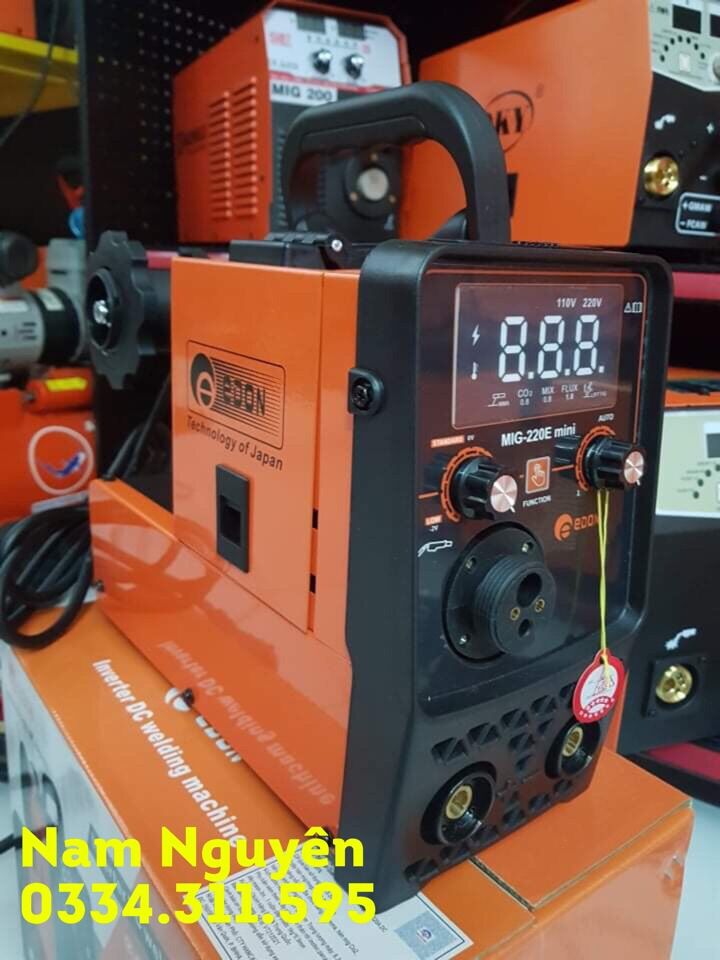 Máy hàn mig mini 220e edon đa năng mẫu mới 2022
