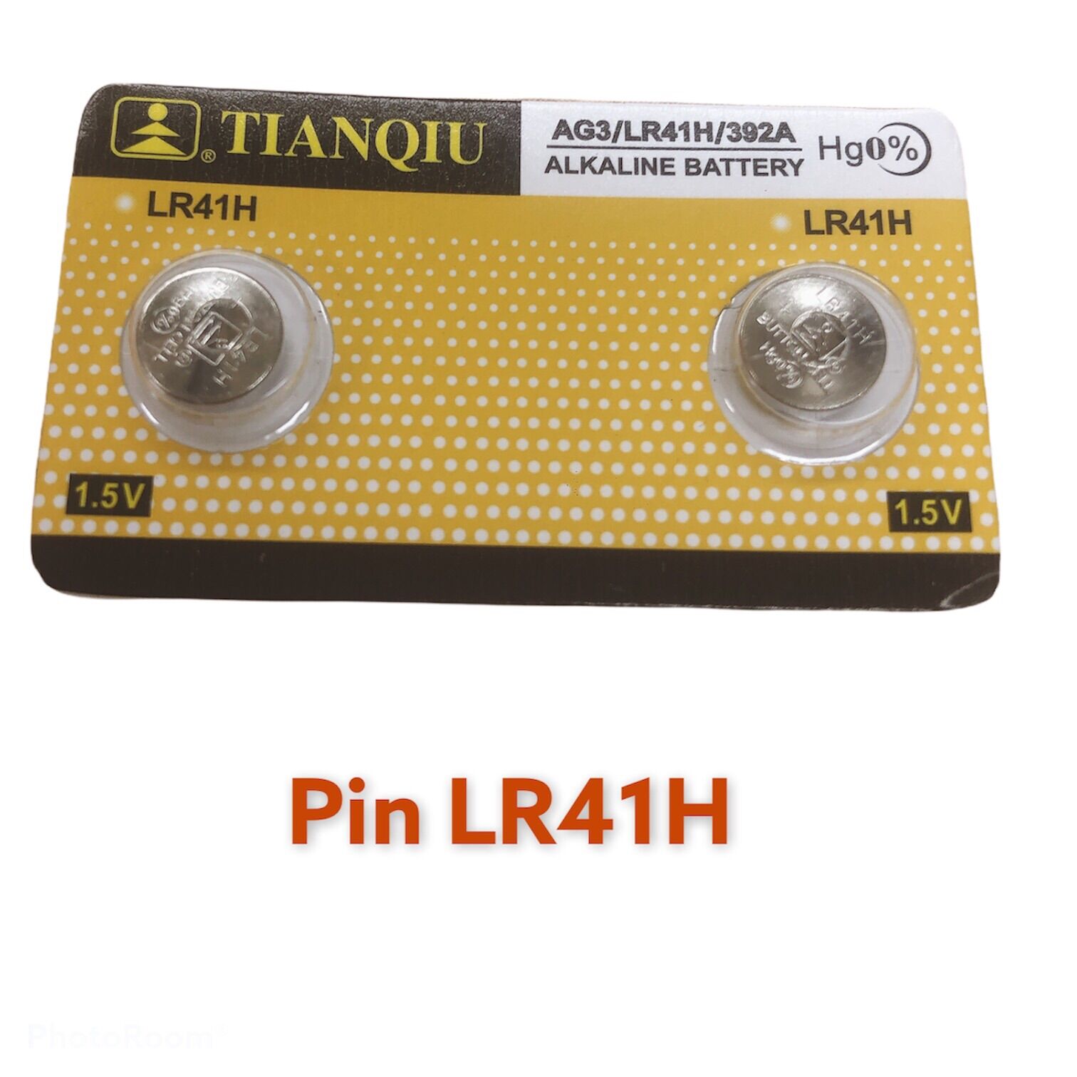 Viên pin cúc áo AG3/LR41H/392A ( 2 viên )