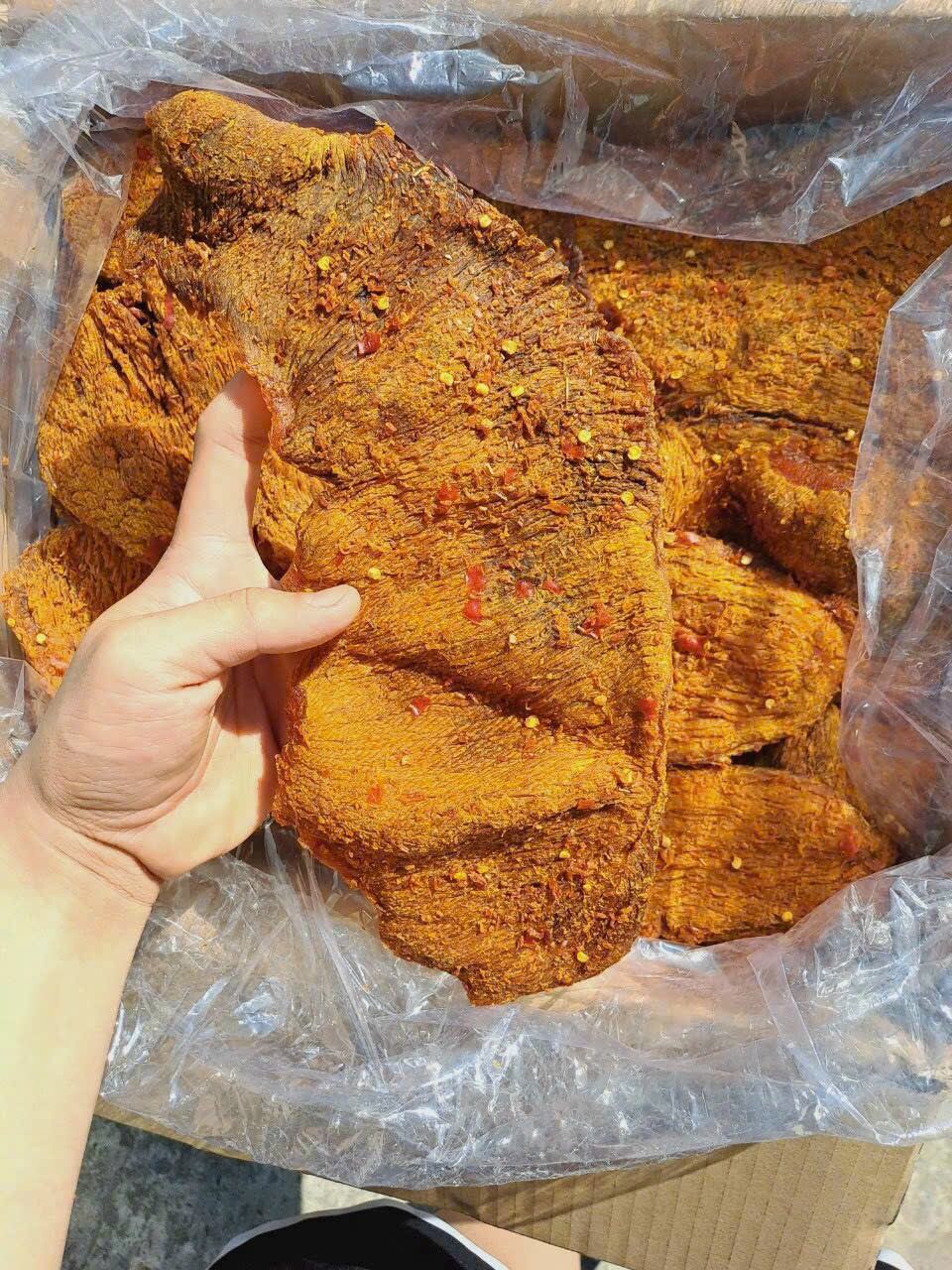 1kg KHÔ BÒ MIẾNG NHÀ LÀM