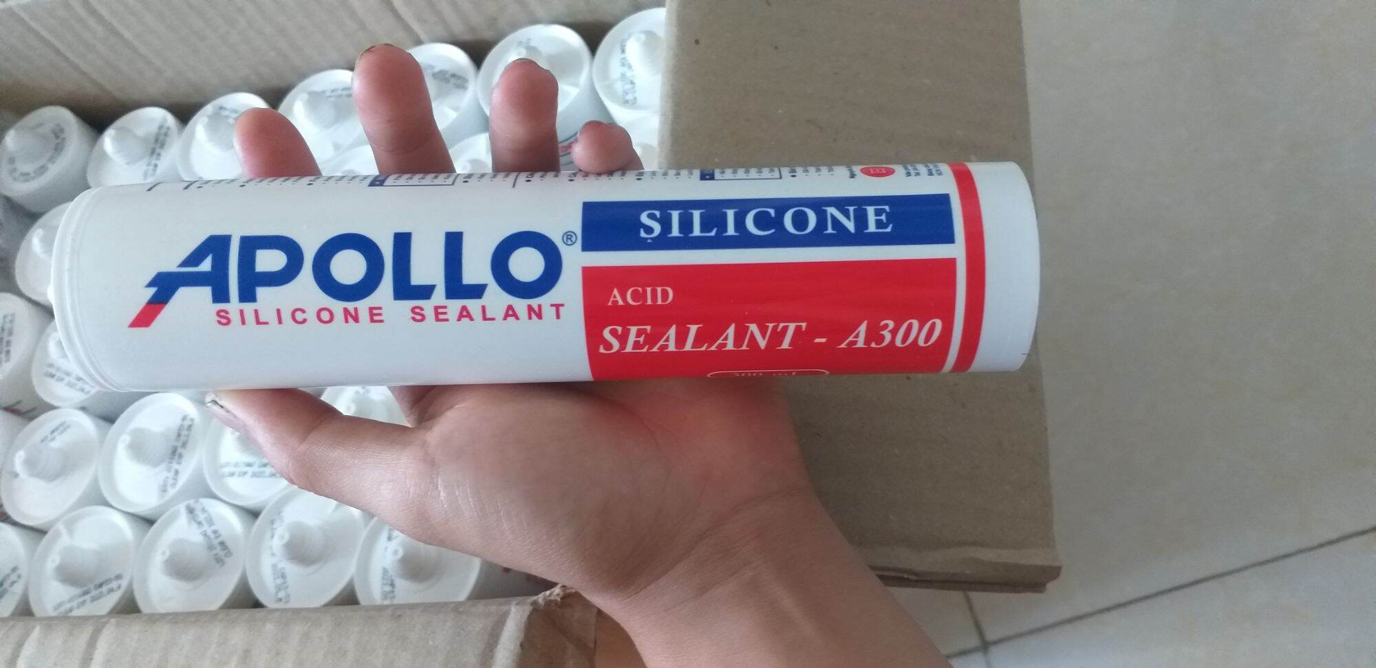 [HCM] KEO SILICONE APOLLO A300 - MÀU TRẮNG TRONG (GIÁ 1 CHAI)