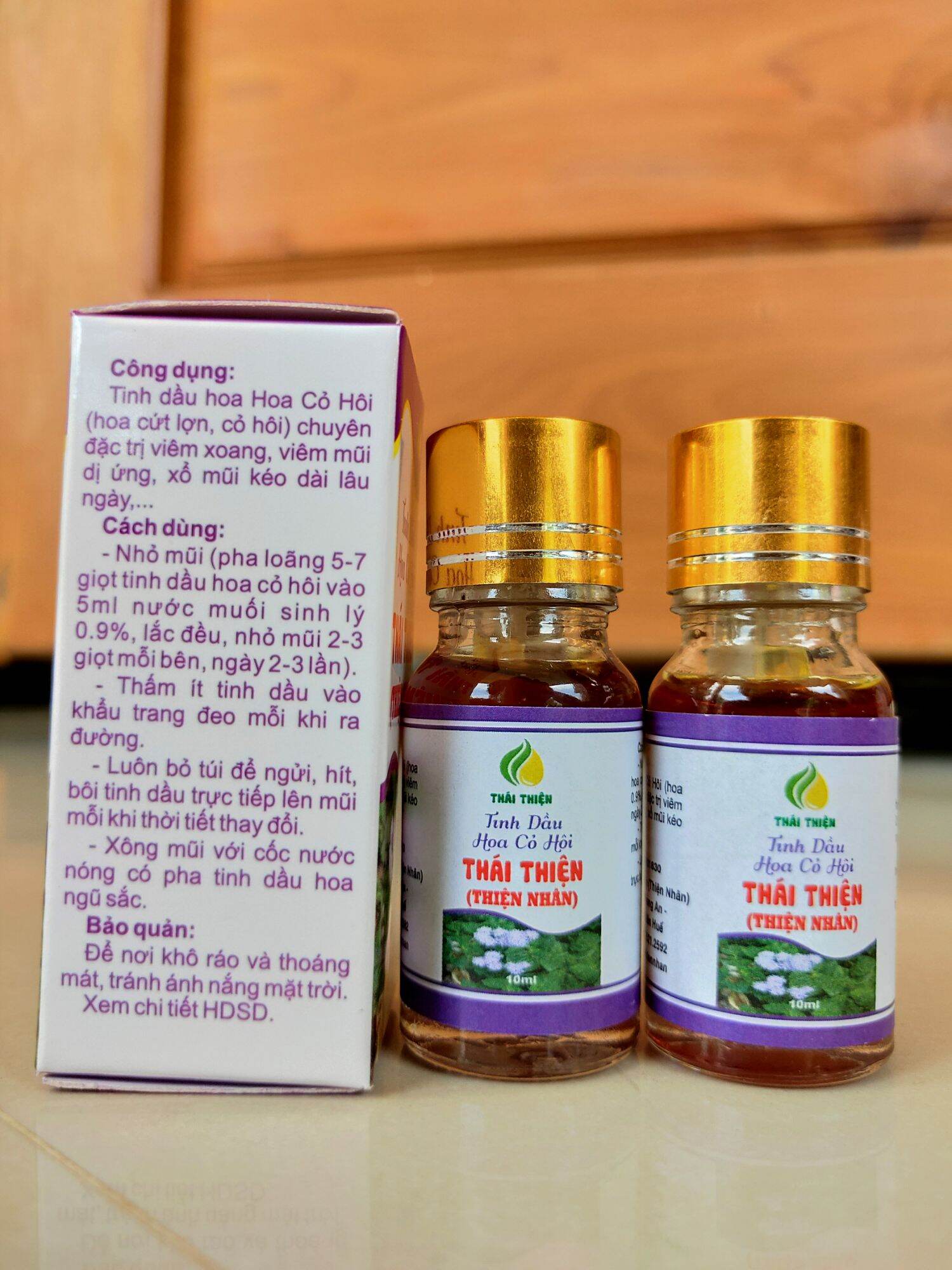 Tinh dầu hoa cỏ hôi (Hoa ngũ sắc)