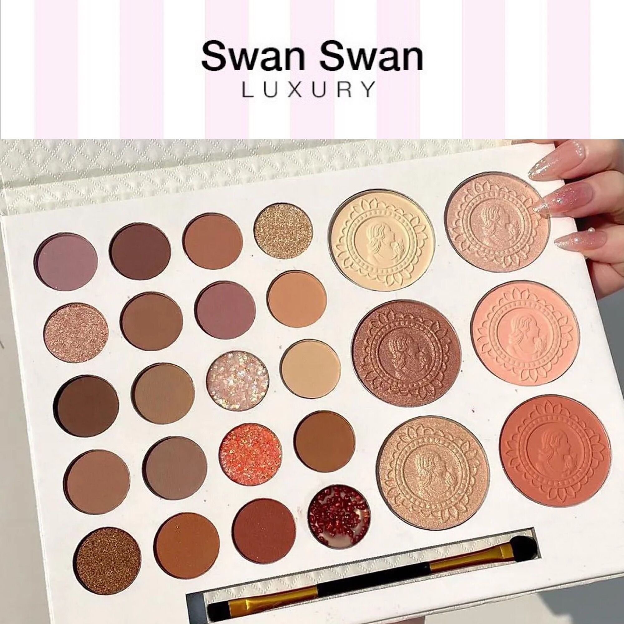 Bảng phấn mắt 26 màu sắc da frank color