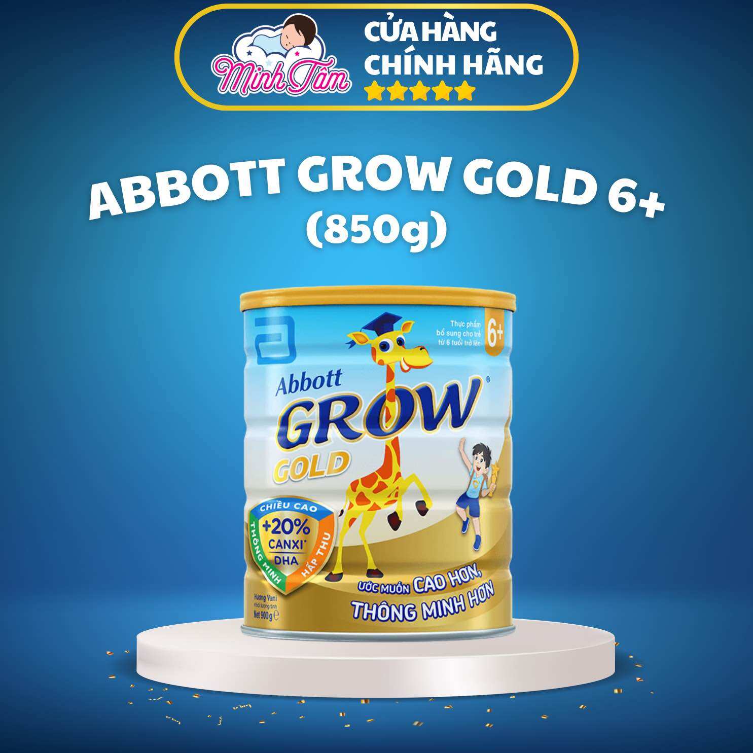 Sữa bột abbott grow gold 6+