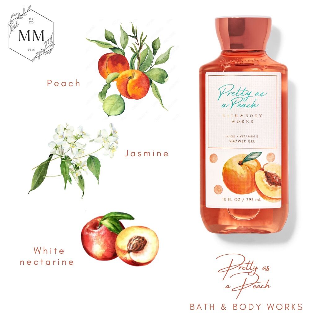 - Bath & Body Works Pretty As a Peach Body mist Lotion fullsize