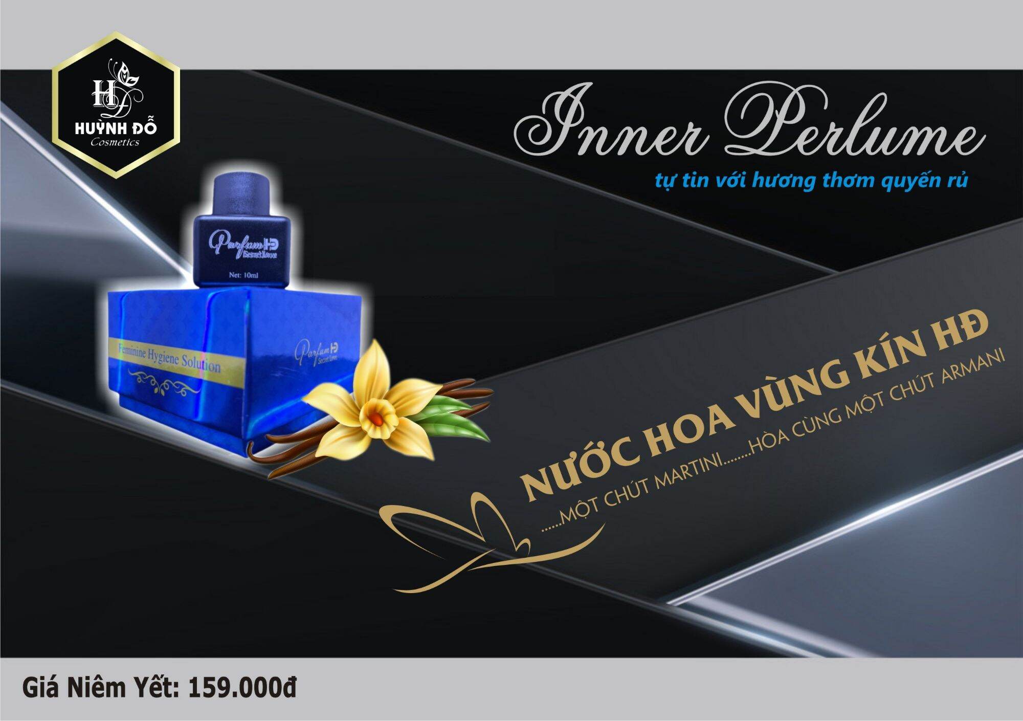 [HCM]Nước hoa vùng kín HUỲNH ĐỖ