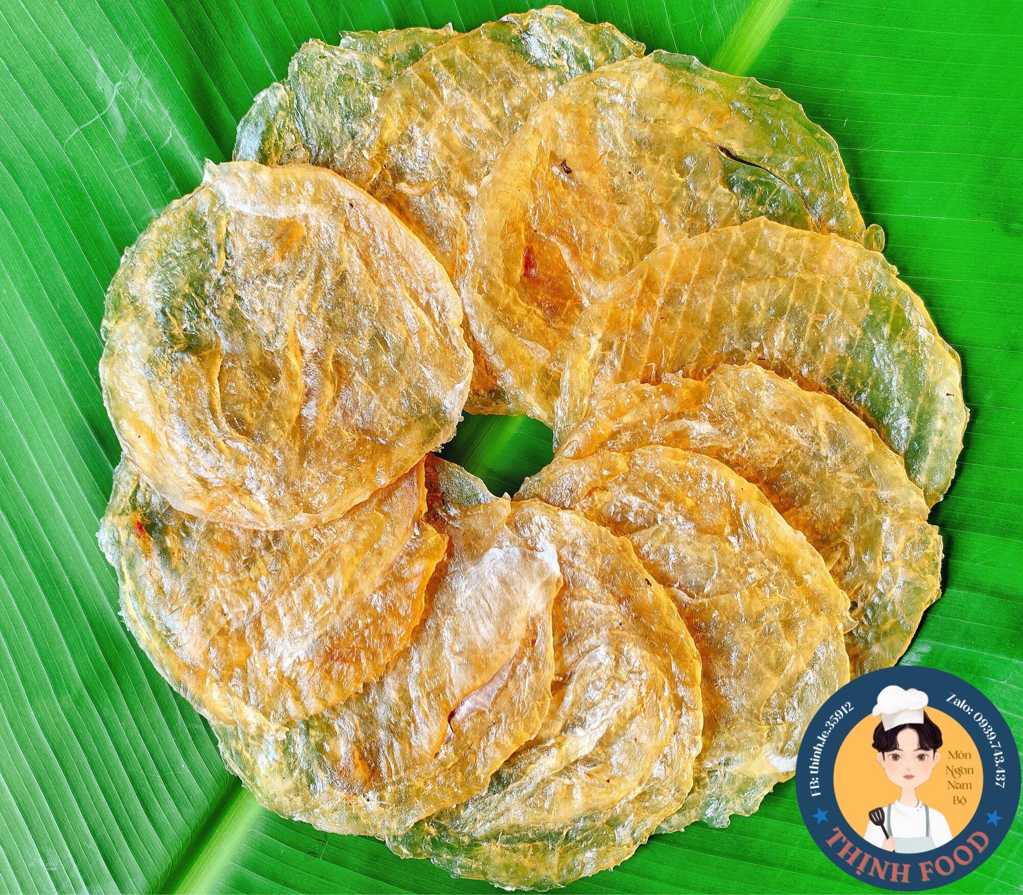 Khô cá bóng bò miếng tròn tẩm ướp gia vị