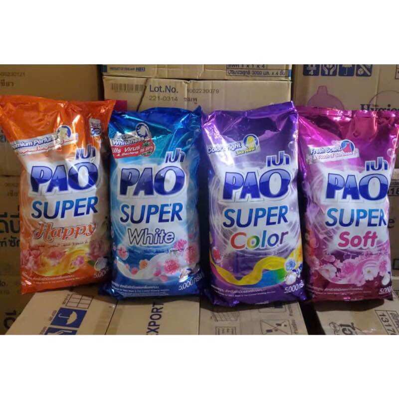 Bột giặt PAO 5kg chính hãng Thái Lan 🥰
