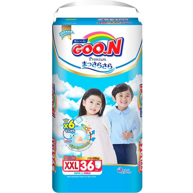 (Thanh lý) Bỉm Goon Premium đủ Size