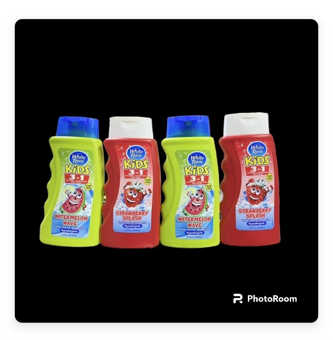Chính Hãng Sữa Tắm Gội Cho Bé White Rain Kids 3 in 1 Mẫu Mới 354 ml - Sữa