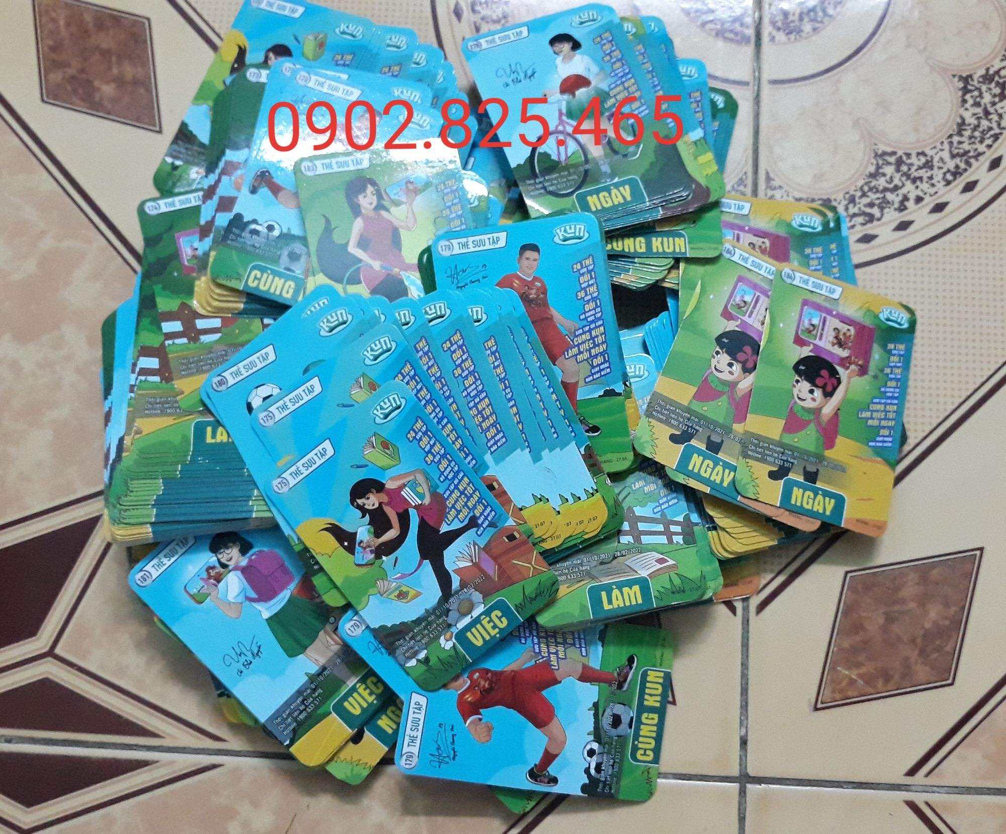 Thẻ Kun đổi hộp bút và bộ dụng cụ học tập cho bé