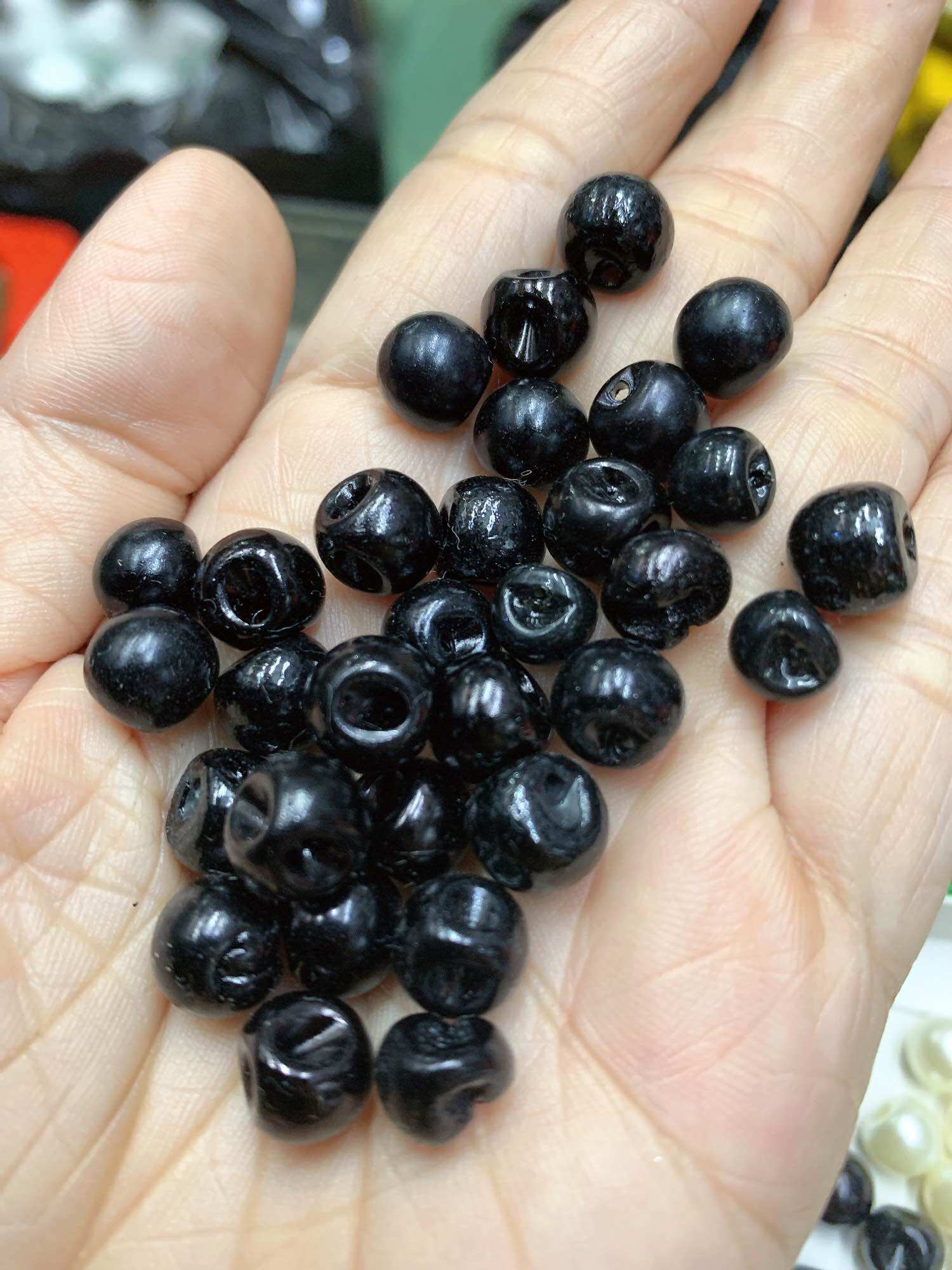 Combo 20 cái nút bẹt 1 màu cỡ 10mm, có 2 màu để chọn lựa