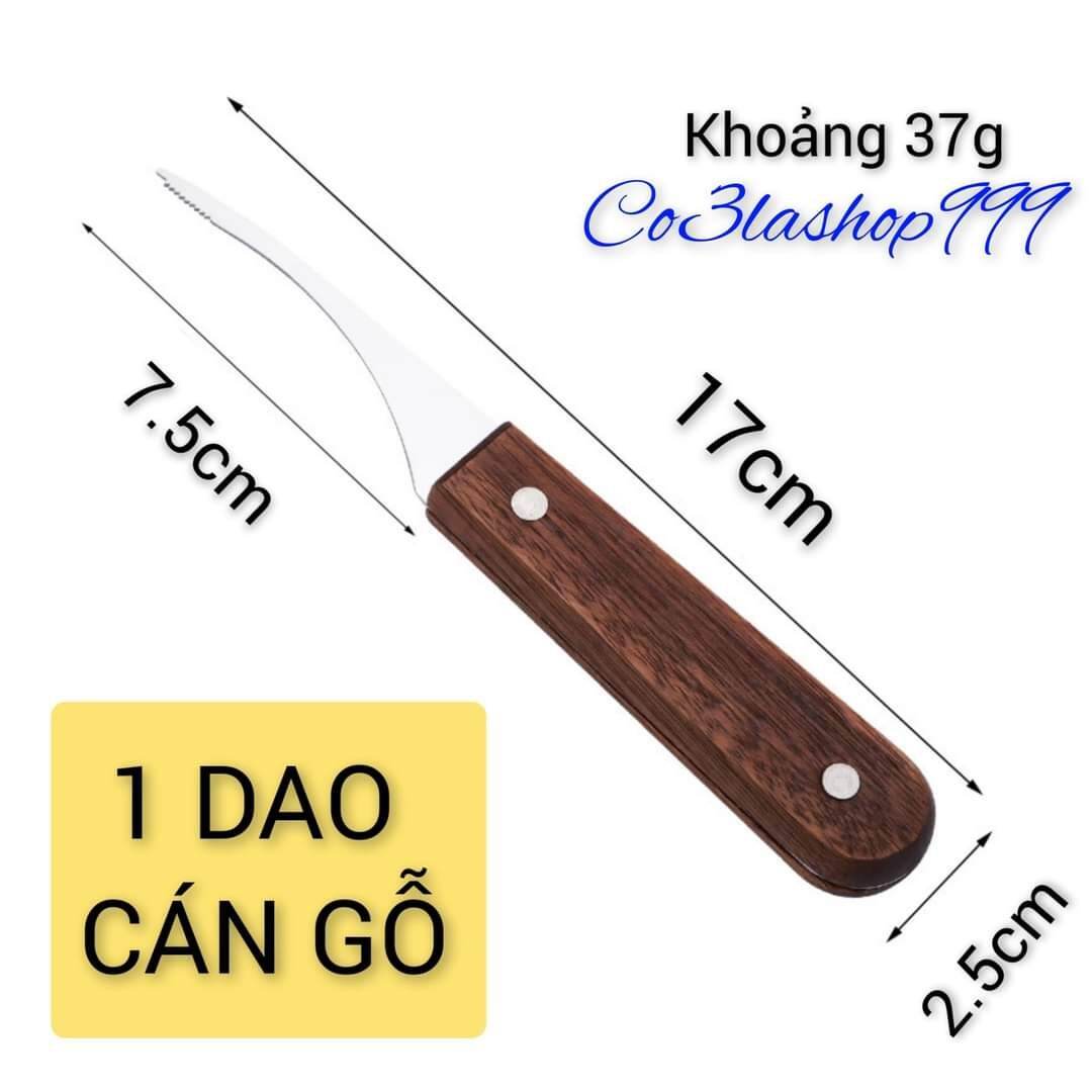 Dao rút lấy chỉ tôm, rạch chẻ đôi tôm nhiều mẫu (1 CÁI)