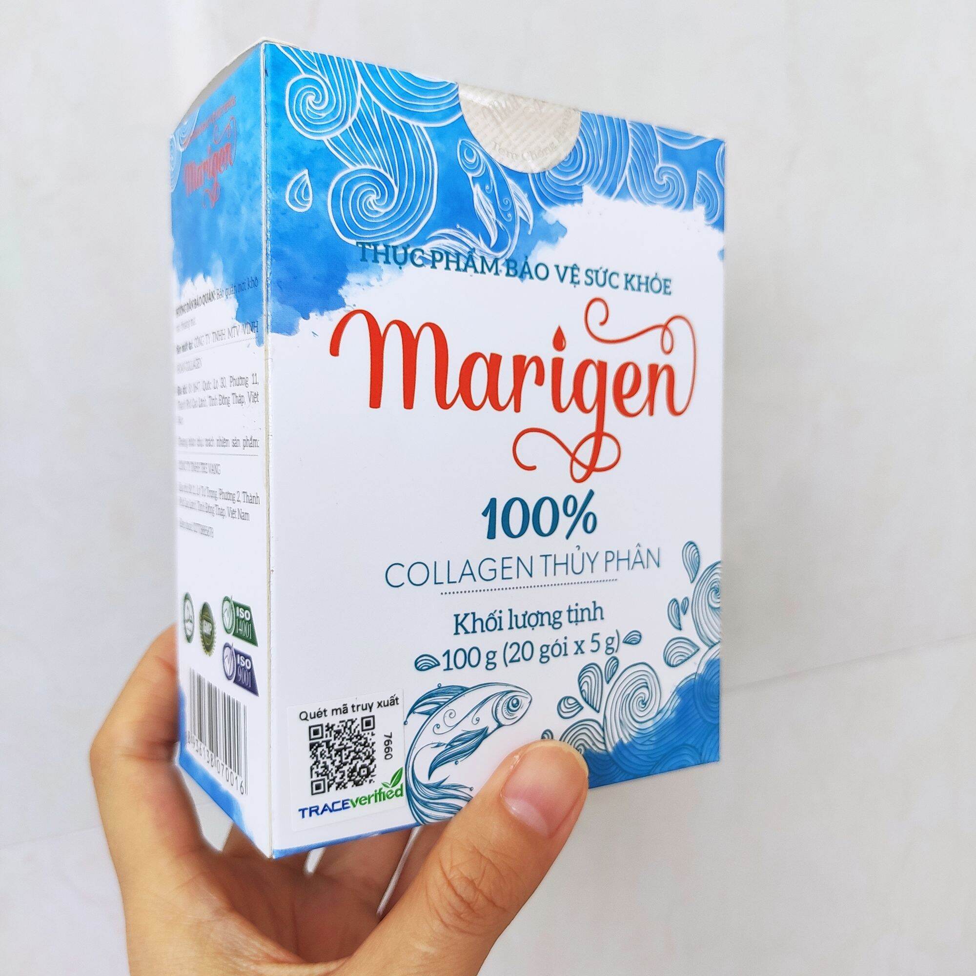 Collagen Marigen 100gram nguyên chất