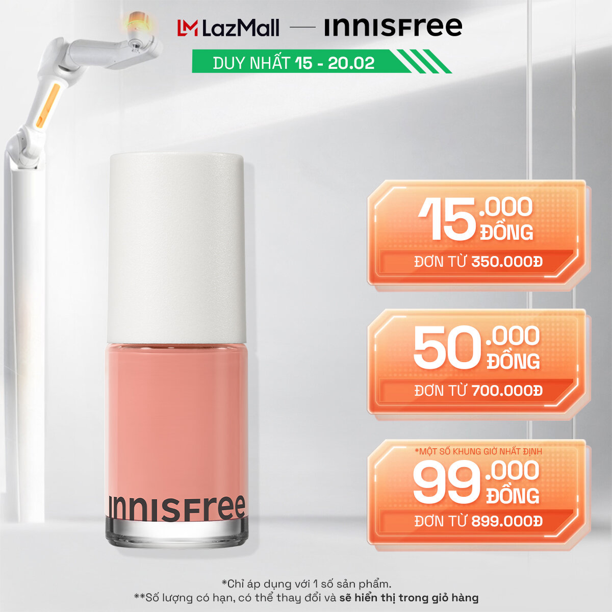Sơn móng INNISFREE Real Color Nail 6ml