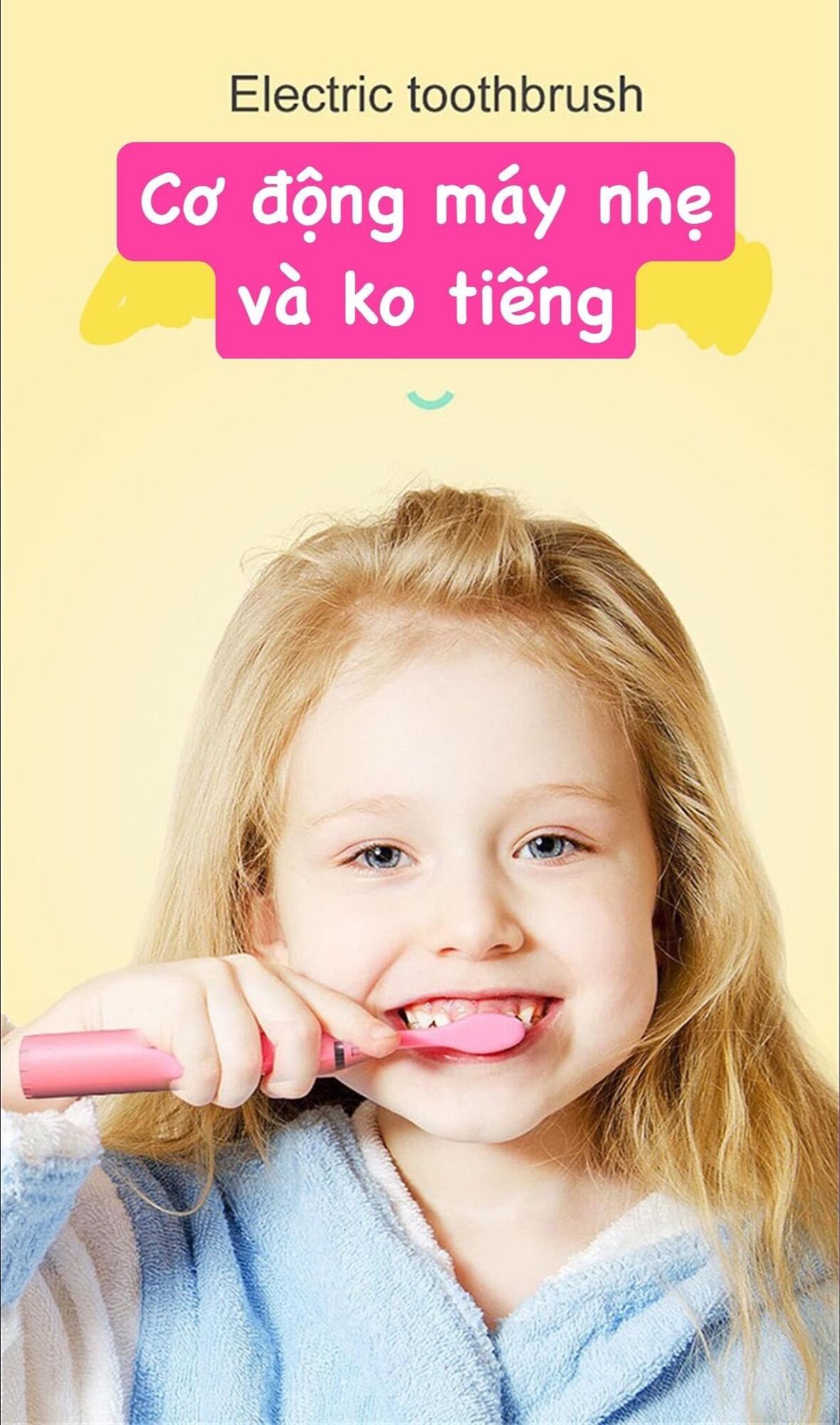Bàn chải đánh răng sạc pin