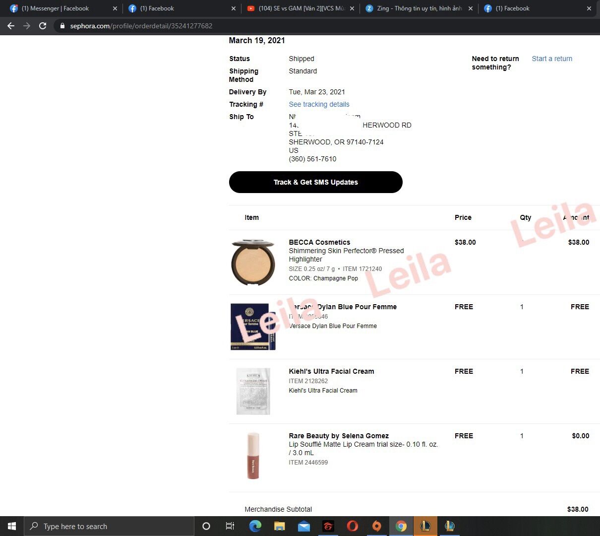 [Bill US] Phấn bắt sáng Becca Shimmering Skin Perfector Highlight