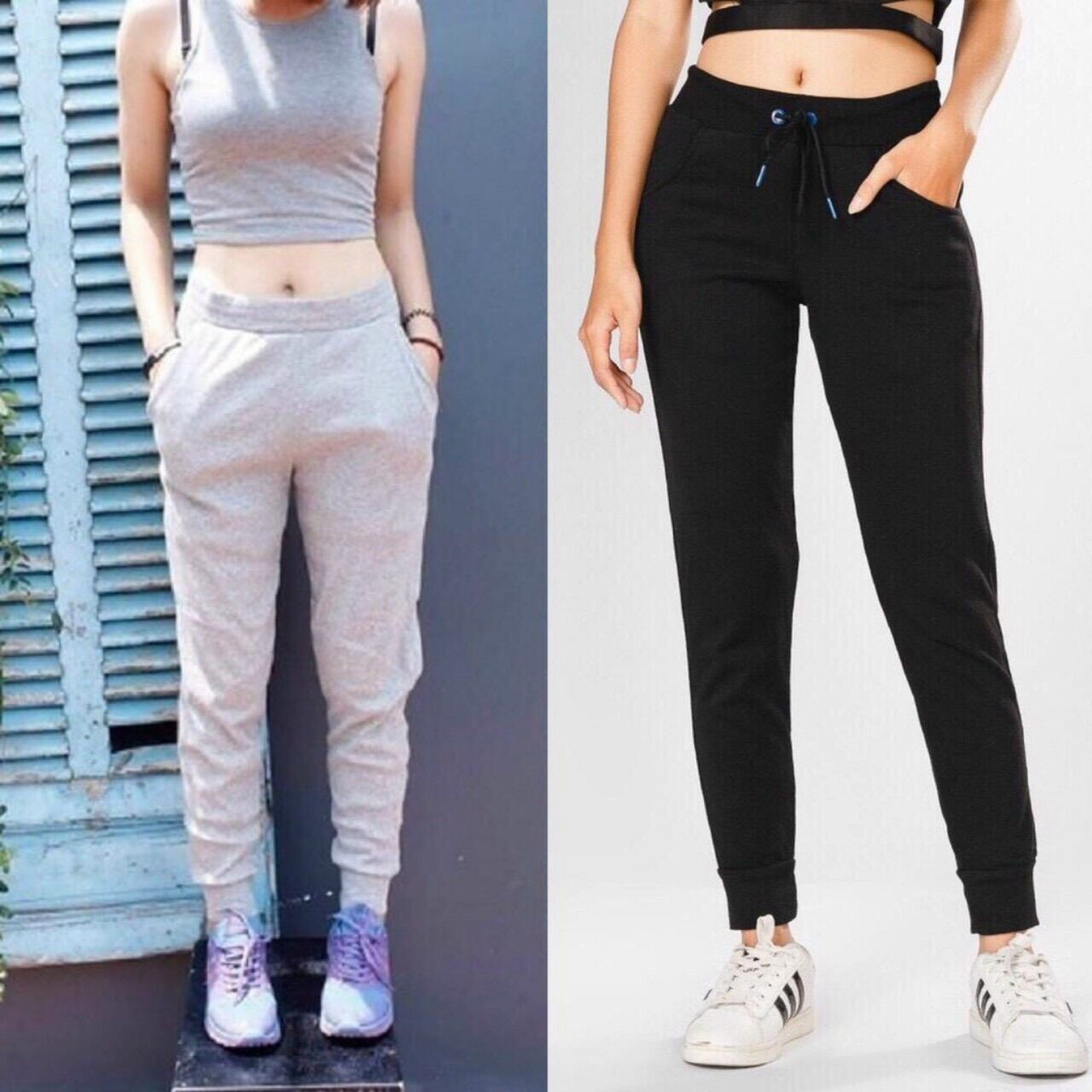 Quần Jogger trơn/dành cho cả nam và nữ