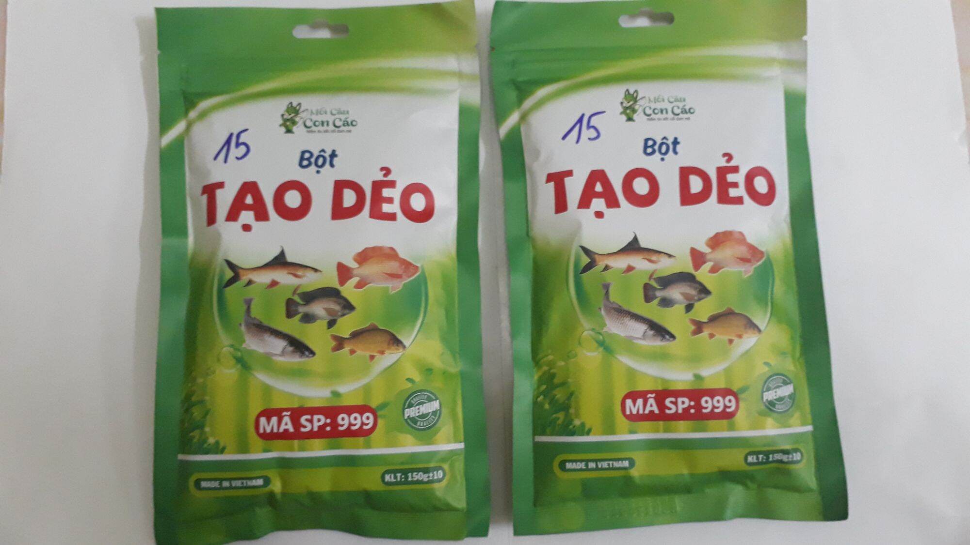 2 gói bột tạo dẻo _hãng mồi câu cá phú thành