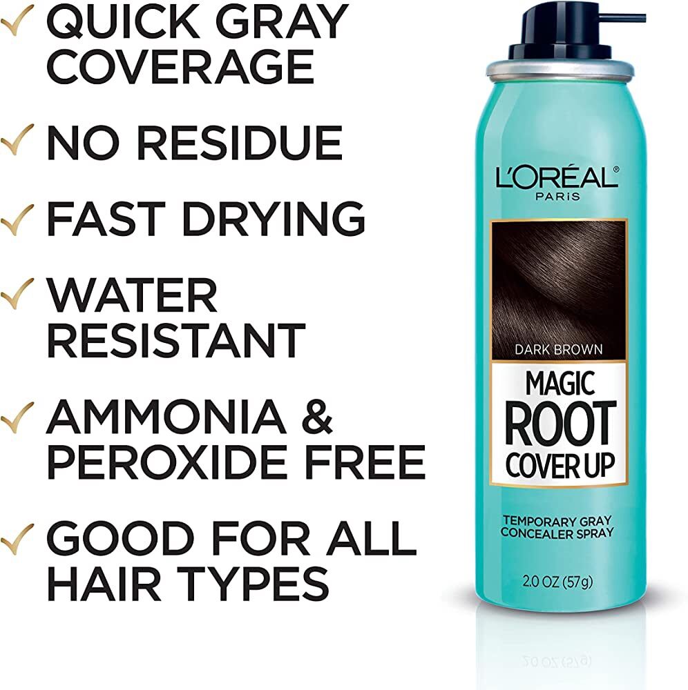 Thuốc nhuộm chân tóc bạc tạm thời Loreal Magic RôtCover up