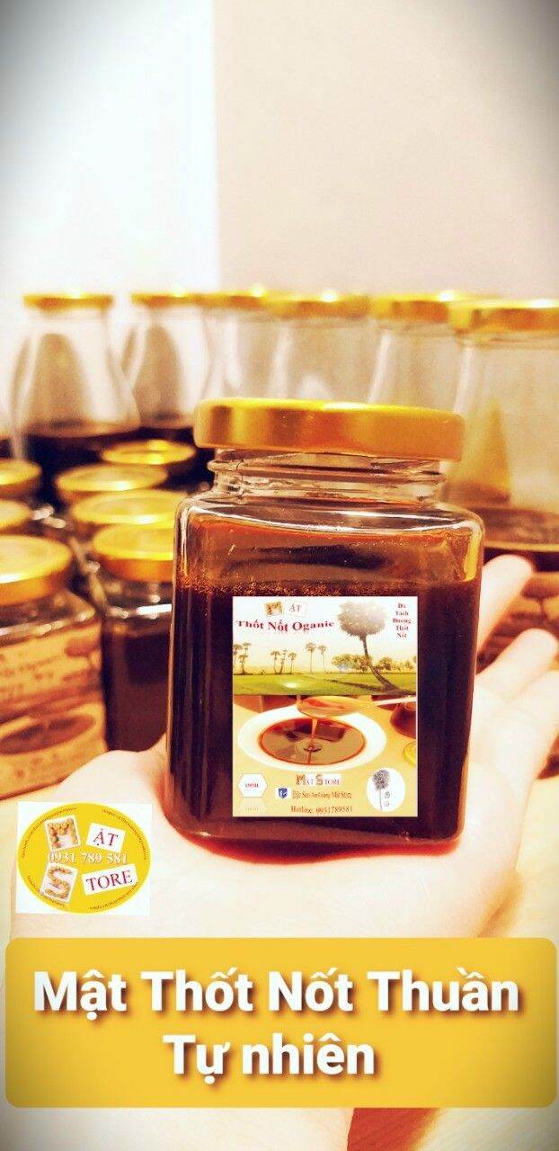 130ml Mật Thốt Nốt Cô Đặc Oganic Mật Store (đã tách đường thốt nốt nguyên chất)