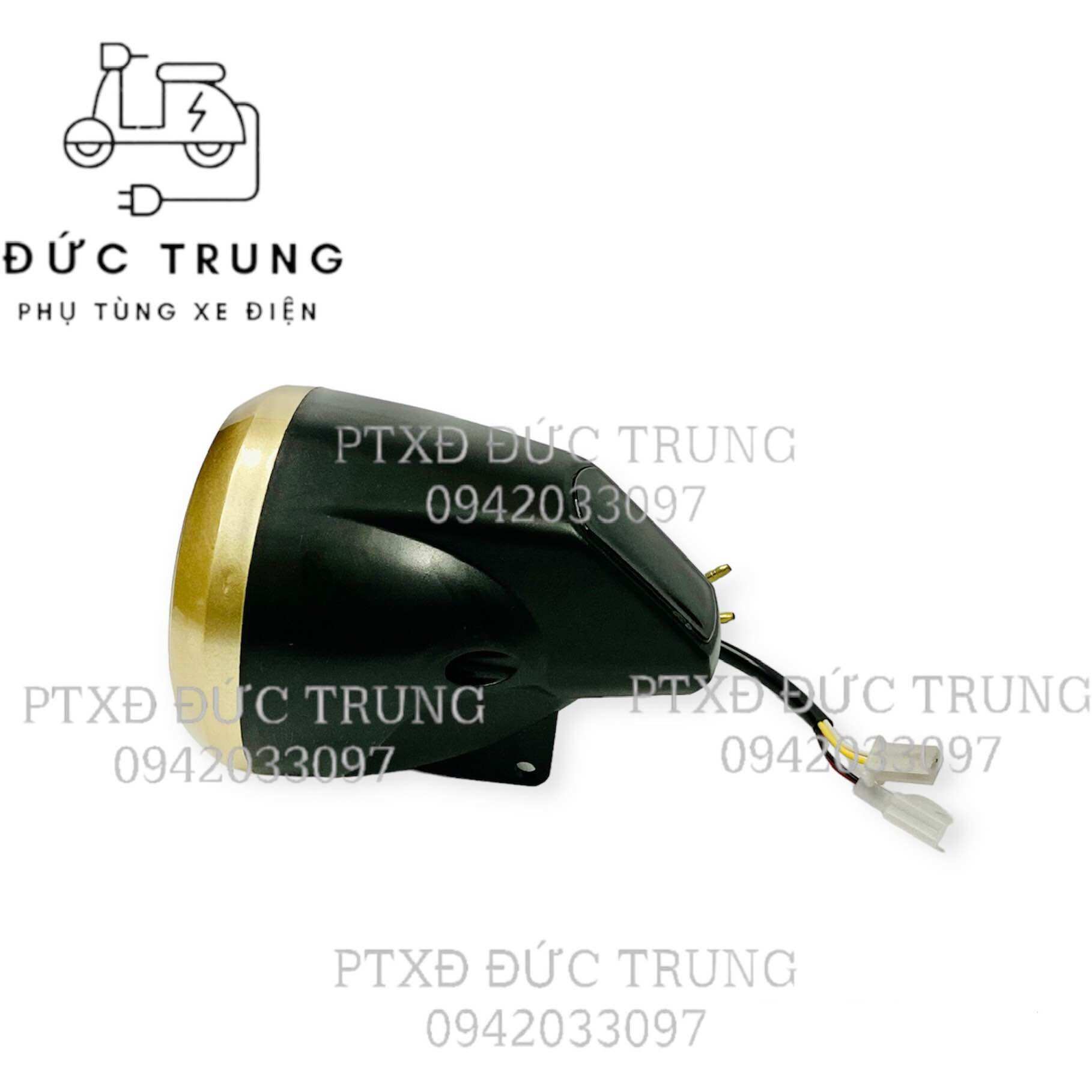Đầu đèn pha xe điện 133S có báo pin