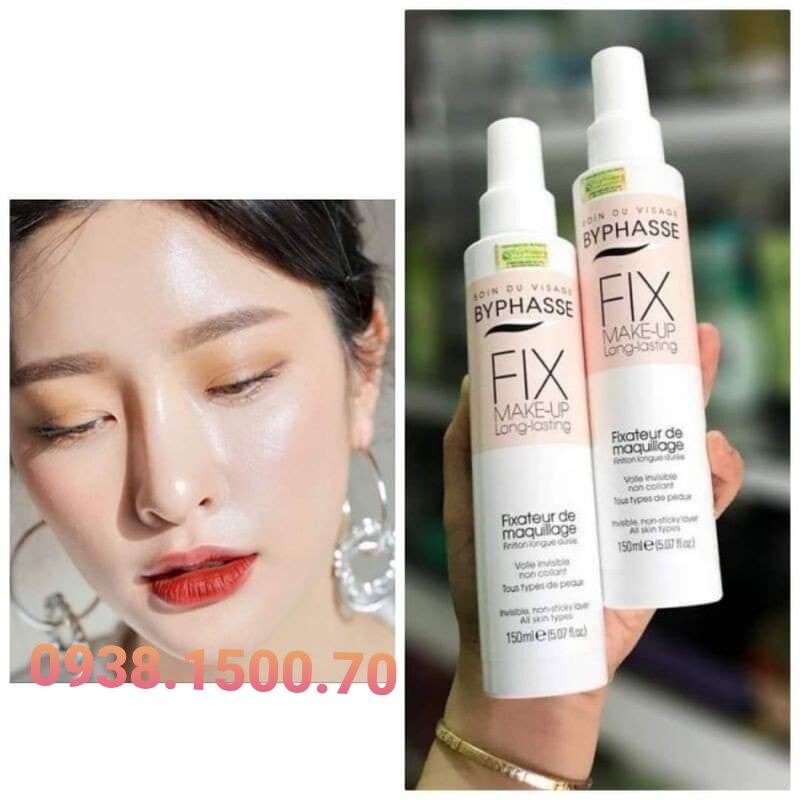Xịt Khóa Nền Byphasse Fix Make Up Long Lasting 150ML