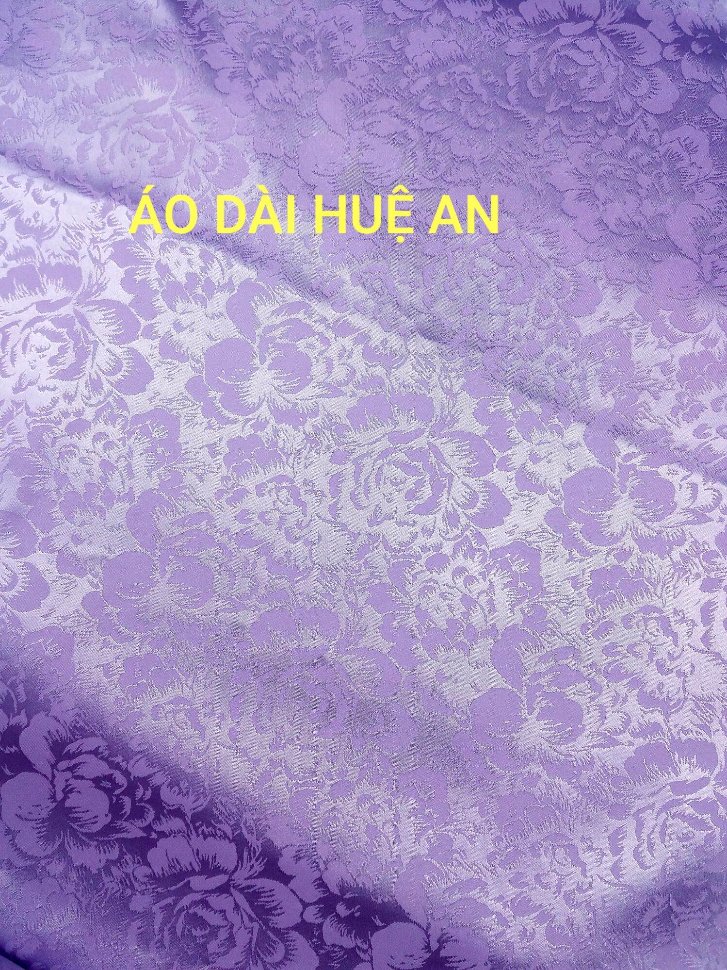 Vải gấm lụa mềm rũ, co dãn may áo dài, bà ba,...