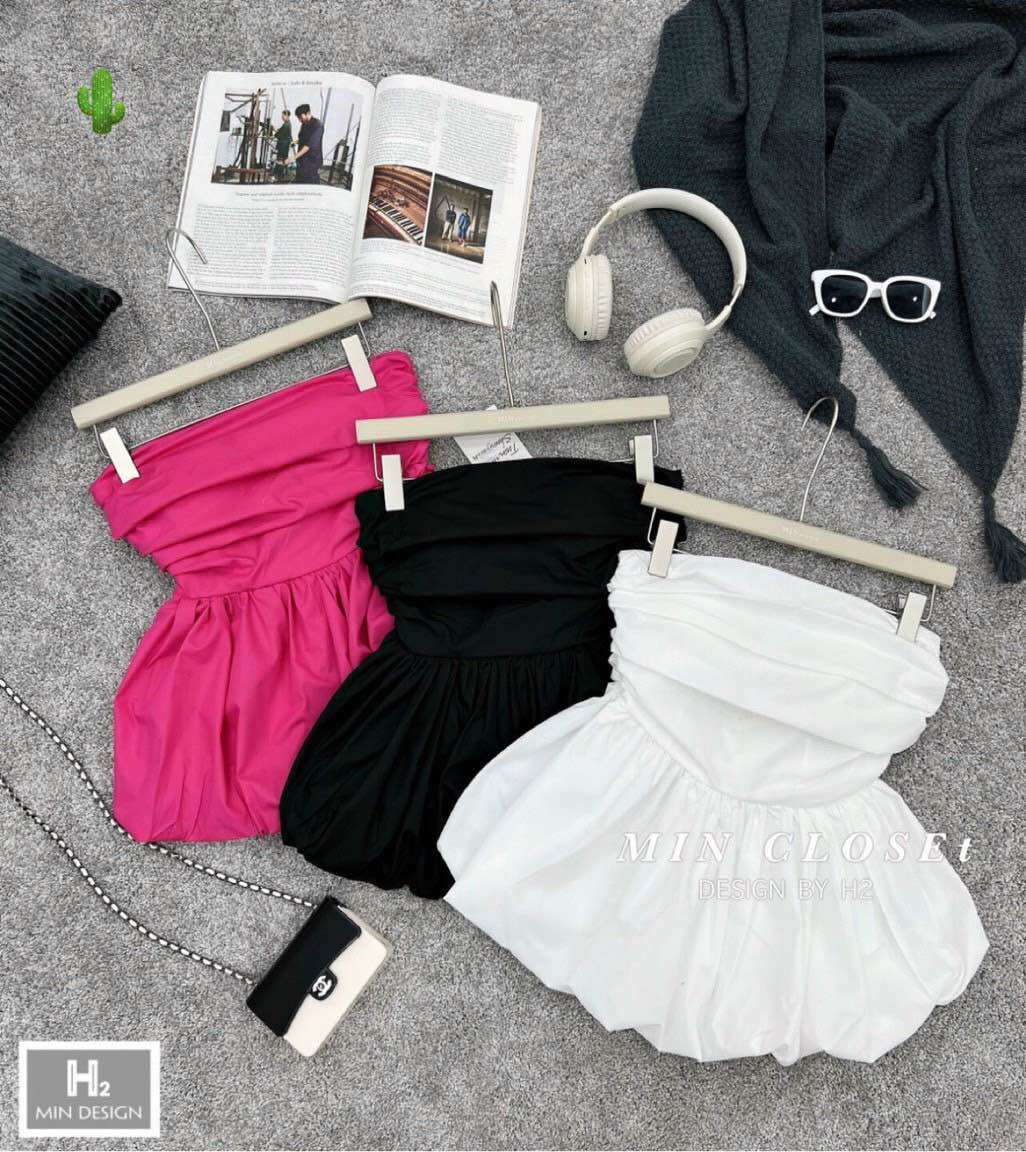 ÁO PEPLUM KHÔNG TAY BÍ A250
